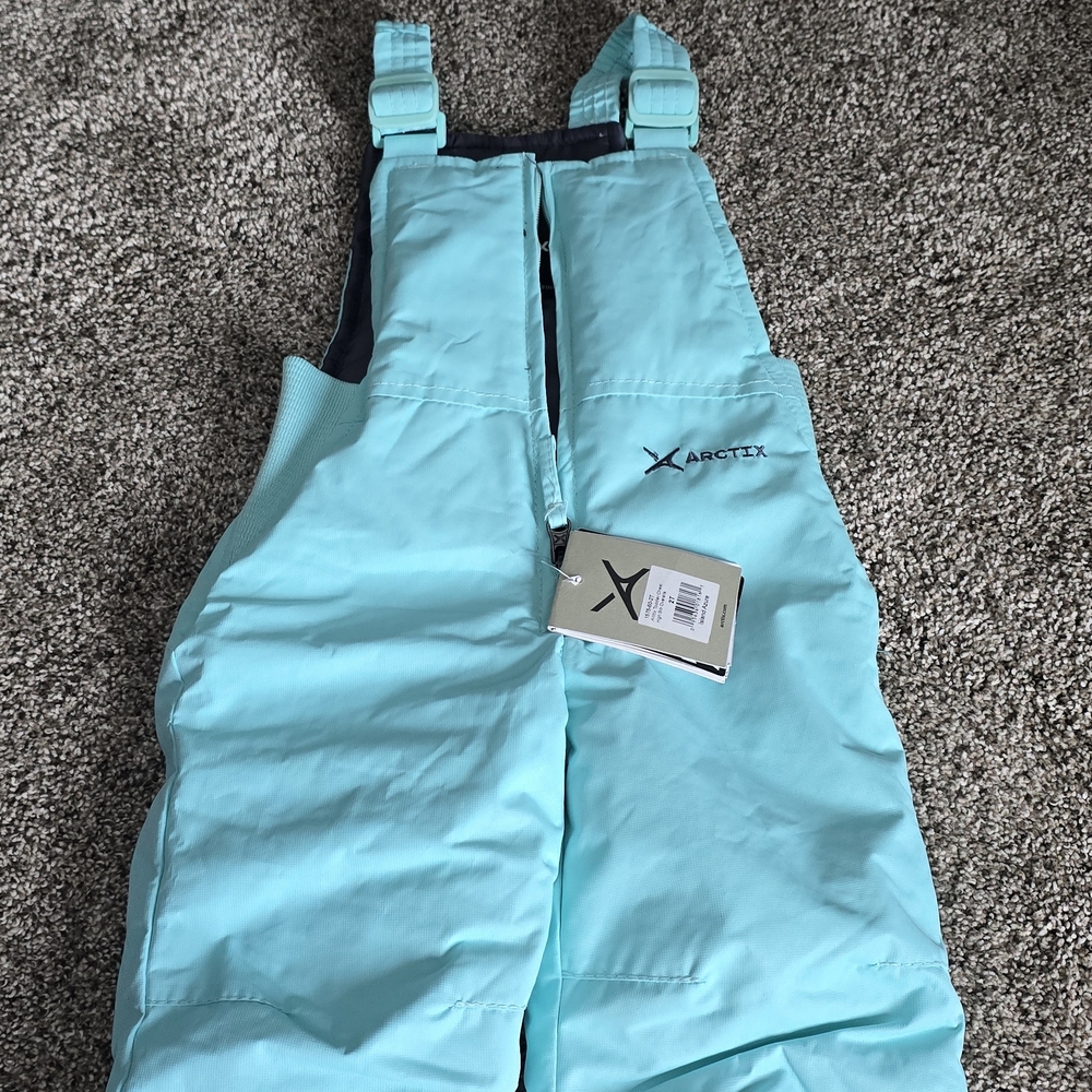 Arctix Aqua Snow Bib Overalls And 3M Snow Gloves